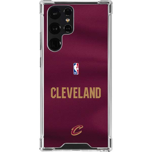 NBA Cleveland Cavaliers Jersey Galaxy S24 Ultra Clear Case