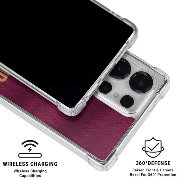 NBA Cleveland Cavaliers Jersey Galaxy S25 Ultra Clear Case