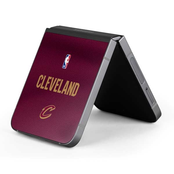 NBA Cleveland Cavaliers Jersey Galaxy Z Flip6 Skin