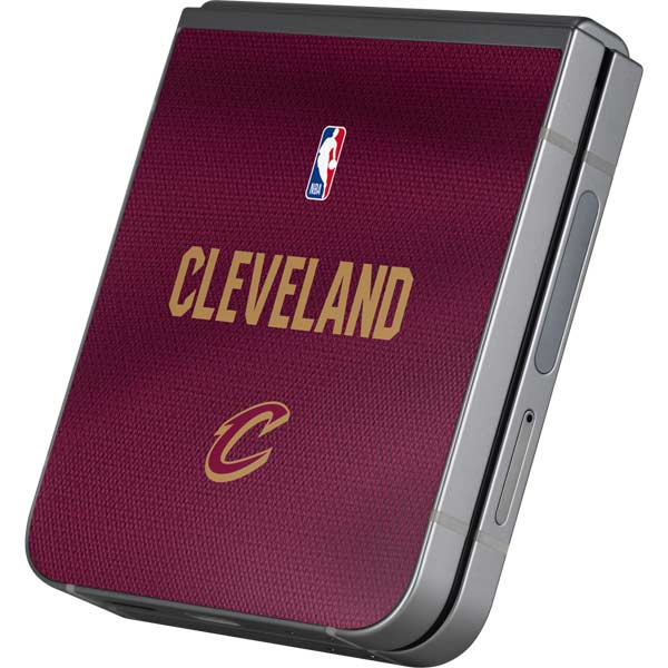 NBA Cleveland Cavaliers Jersey Galaxy Z Flip6 Skin