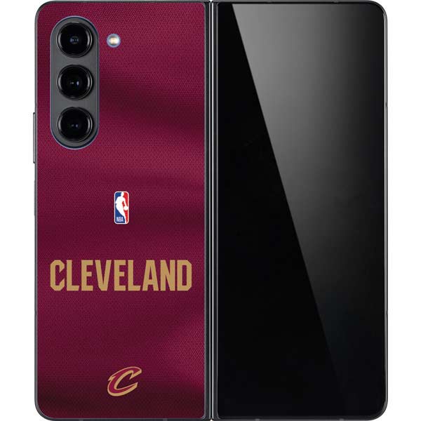 NBA Cleveland Cavaliers Jersey Galaxy Z Fold5 5G Skin