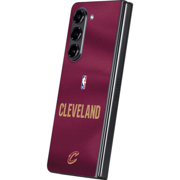 NBA Cleveland Cavaliers Jersey Galaxy Z Fold5 5G Skin