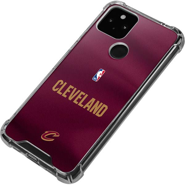 NBA Cleveland Cavaliers Jersey Google Pixel 4a 5G Clear Case