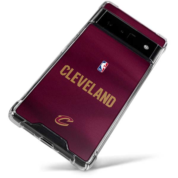 NBA Cleveland Cavaliers Jersey Google Pixel 6 Clear Case