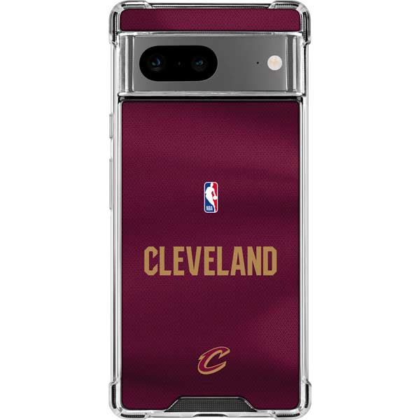 NBA Cleveland Cavaliers Jersey Google Pixel 8 Clear Case