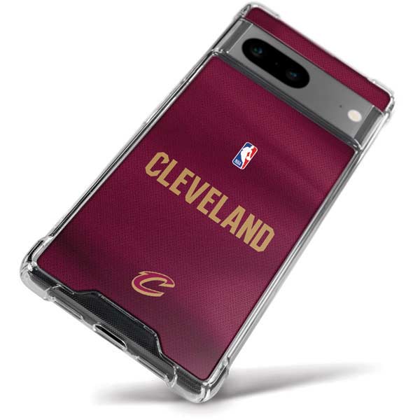 NBA Cleveland Cavaliers Jersey Google Pixel 8 Clear Case