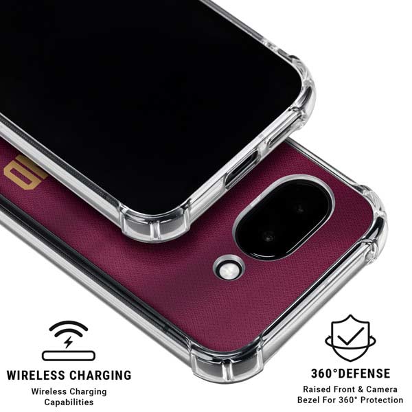 NBA Cleveland Cavaliers Jersey Google Pixel 9a Clear Case