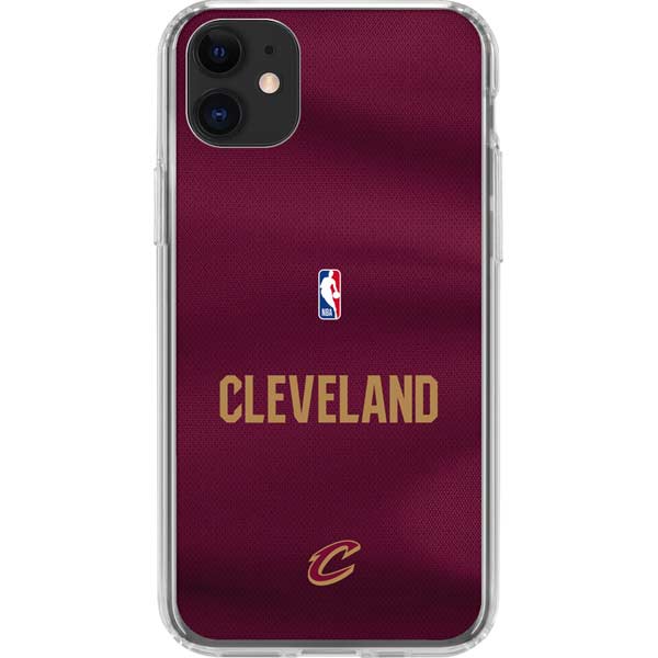 NBA Cleveland Cavaliers Jersey iPhone 11 Clear Case