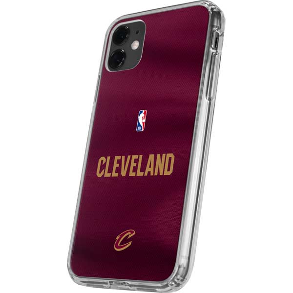 NBA Cleveland Cavaliers Jersey iPhone 11 Clear Case