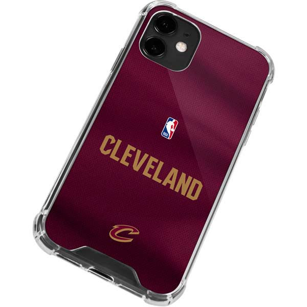NBA Cleveland Cavaliers Jersey iPhone 12 Clear Case