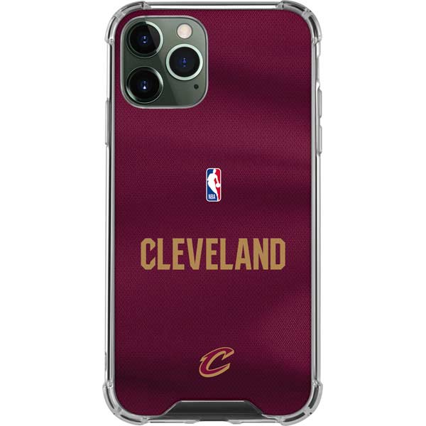 NBA Cleveland Cavaliers Jersey iPhone 12 Pro Max Clear Case