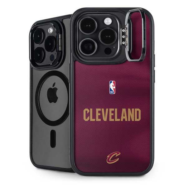 NBA Cleveland Cavaliers Jersey iPhone 14 Pro Max Kickstand Case