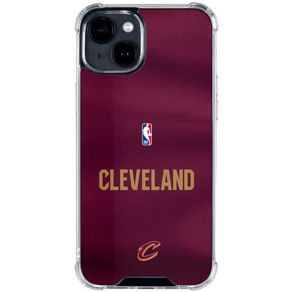 NBA Cleveland Cavaliers Jersey iPhone 15 Plus Clear Case