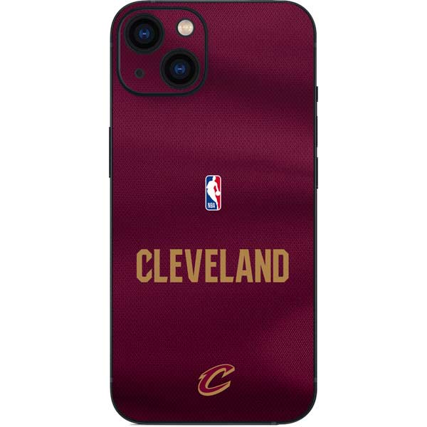 NBA Cleveland Cavaliers Jersey iPhone 15 Plus Skin