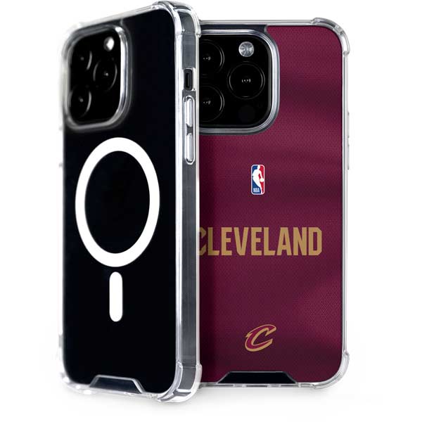 NBA Cleveland Cavaliers Jersey iPhone 15 Pro MagSafe Case