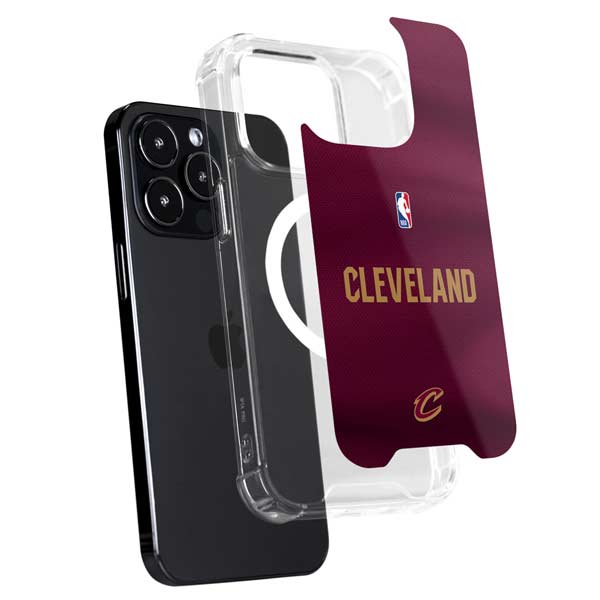 NBA Cleveland Cavaliers Jersey iPhone 15 Pro MagSafe Case