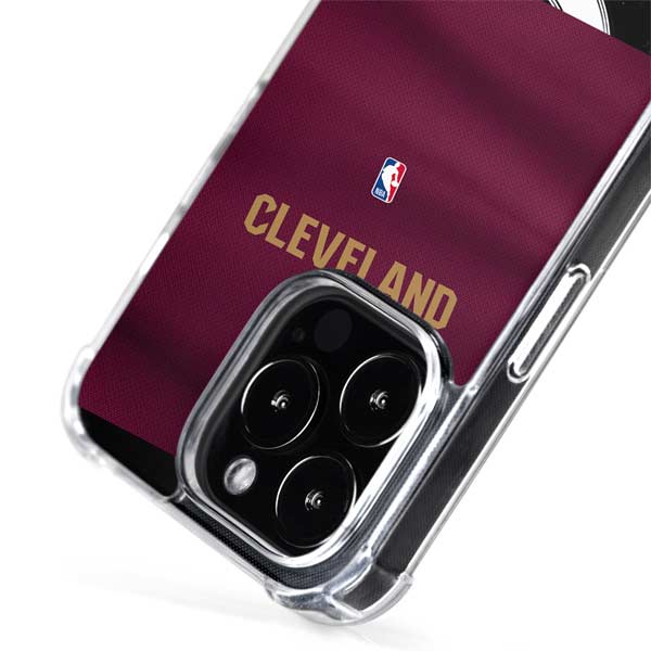 NBA Cleveland Cavaliers Jersey iPhone 15 Pro MagSafe Case