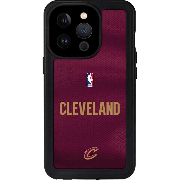 NBA Cleveland Cavaliers Jersey iPhone 15 Pro Waterproof Case