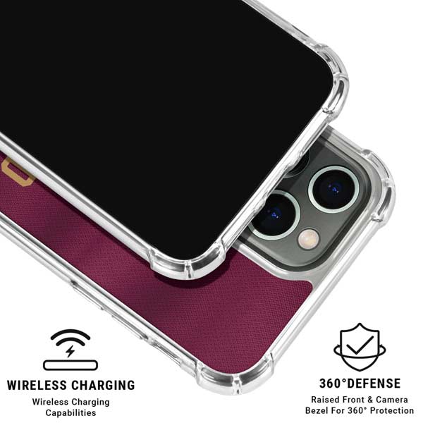 NBA Cleveland Cavaliers Jersey iPhone 16 Pro Max Clear Case