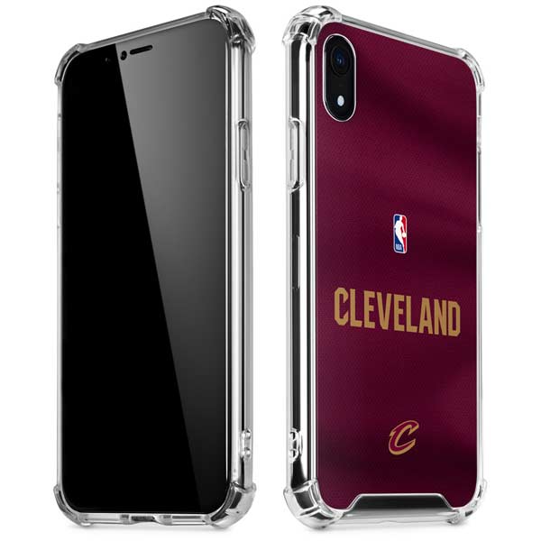 NBA Cleveland Cavaliers Jersey iPhone XR Clear Case