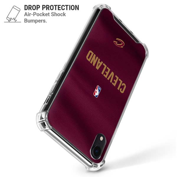 NBA Cleveland Cavaliers Jersey iPhone XR Clear Case