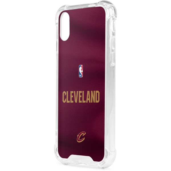 NBA Cleveland Cavaliers Jersey iPhone XS Clear Case