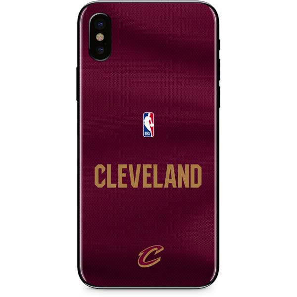 NBA Cleveland Cavaliers Jersey iPhone XS Skin
