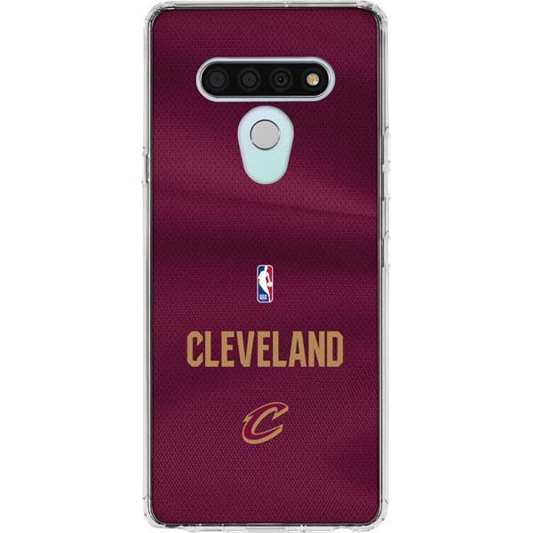 NBA Cleveland Cavaliers Jersey LG Stylo 6 Clear Case