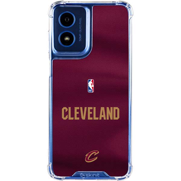 NBA Cleveland Cavaliers Jersey Moto G Play 4G (2024) Clear Case