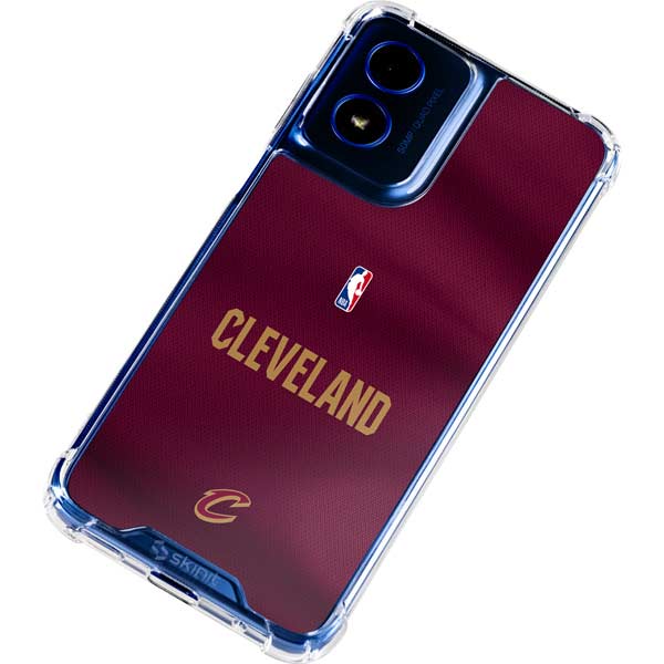 NBA Cleveland Cavaliers Jersey Moto G Play 4G (2024) Clear Case