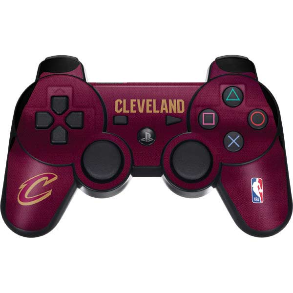 NBA Cleveland Cavaliers Jersey PS3 Dual Shock wireless controller Skin