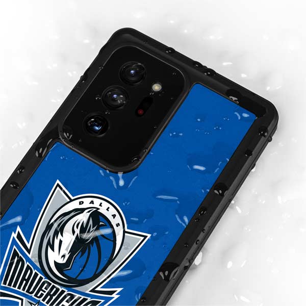 NBA Dallas Mavericks Distressed Galaxy Note20 Ultra 5G Waterproof Case