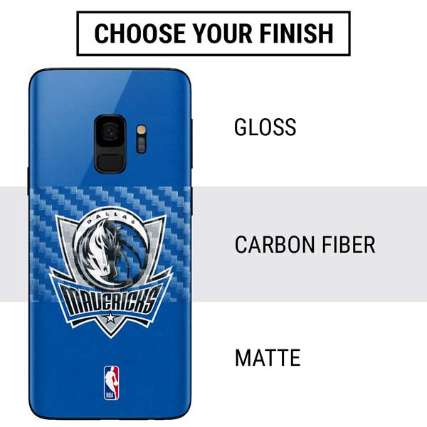NBA Dallas Mavericks Distressed Galaxy S9 Skin