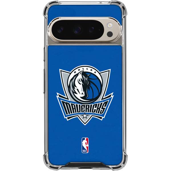 NBA Dallas Mavericks Distressed Google Pixel 9 Pro XL Clear Case