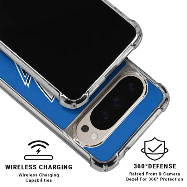 NBA Dallas Mavericks Distressed Google Pixel 9 Pro XL Clear Case