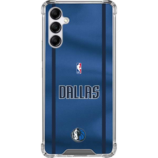 NBA Dallas Mavericks Jersey Galaxy A14 5G Clear Case