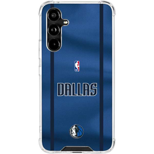 NBA Dallas Mavericks Jersey Galaxy A54 5G Clear Case