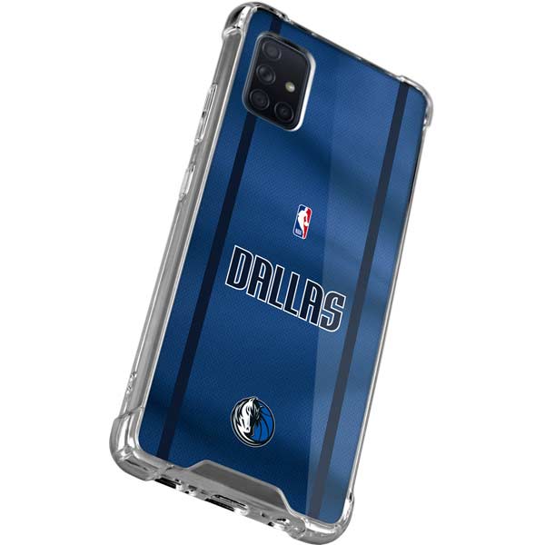 NBA Dallas Mavericks Jersey Galaxy A71 5G Clear Case