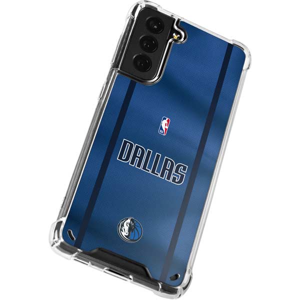 NBA Dallas Mavericks Jersey Galaxy S21 Plus 5G Clear Case