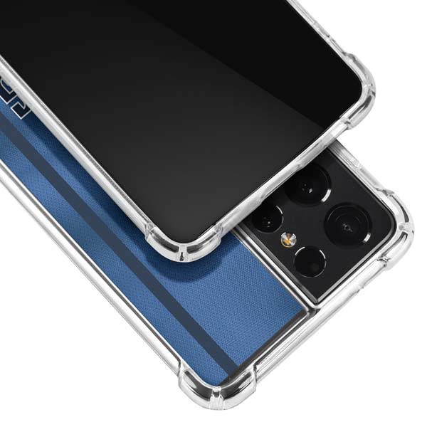 NBA Dallas Mavericks Jersey Galaxy S21 Ultra 5G Clear Case