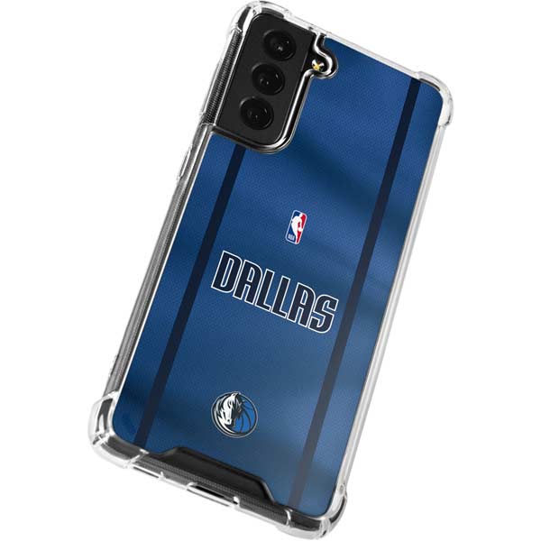 NBA Dallas Mavericks Jersey Galaxy S22 Clear Case