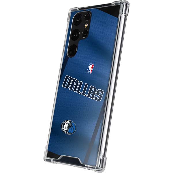 NBA Dallas Mavericks Jersey Galaxy S22 Ultra Clear Case