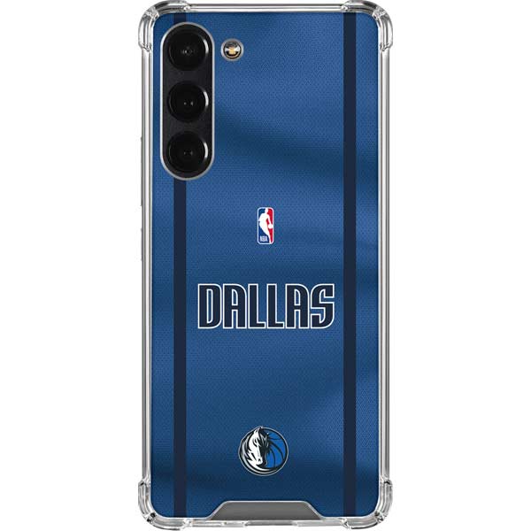 NBA Dallas Mavericks Jersey Galaxy S23 Plus Clear Case