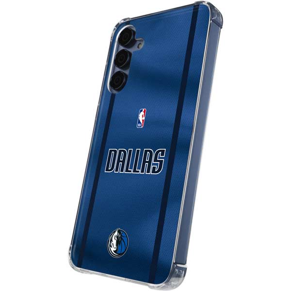 NBA Dallas Mavericks Jersey Galaxy S24 Clear Case