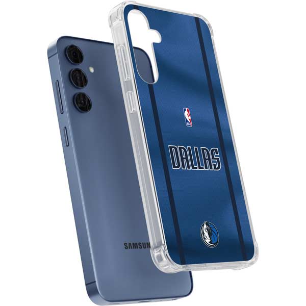 NBA Dallas Mavericks Jersey Galaxy S24 Clear Case