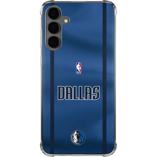 NBA Dallas Mavericks Jersey Galaxy S24 Plus Clear Case