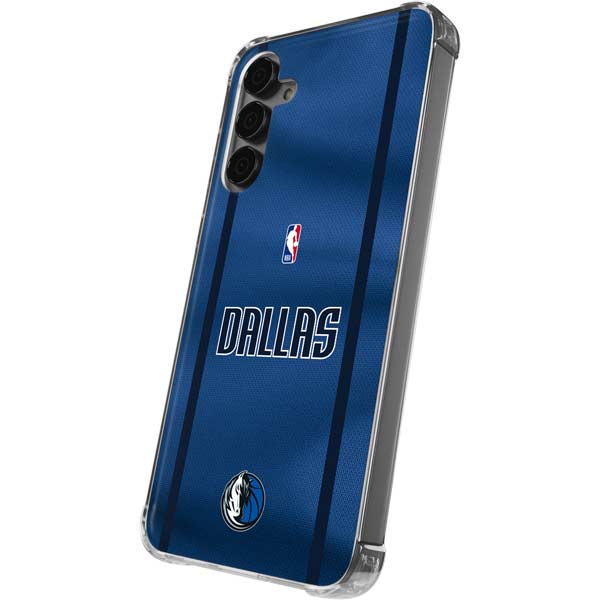 NBA Dallas Mavericks Jersey Galaxy S24 Plus Clear Case