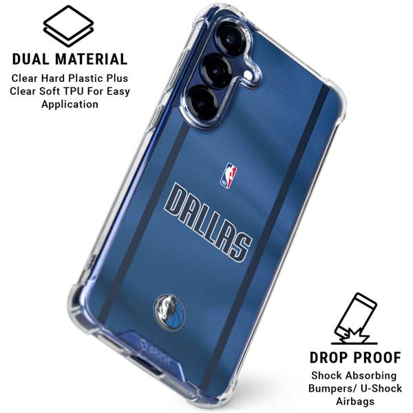 NBA Dallas Mavericks Jersey Galaxy S25 Clear Case