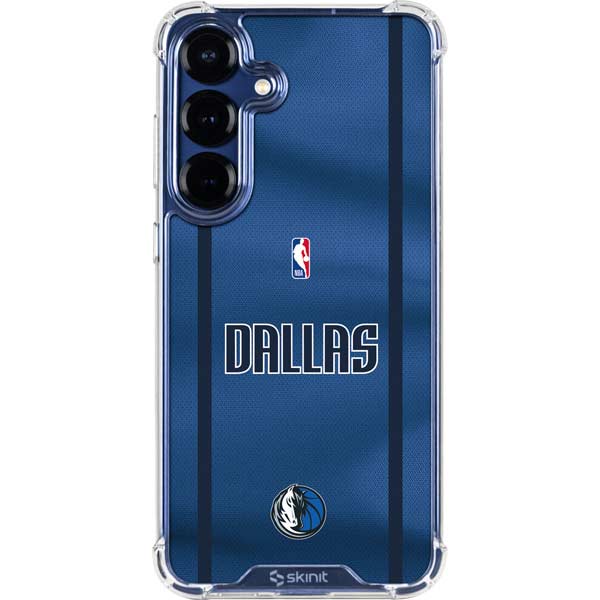 NBA Dallas Mavericks Jersey Galaxy S25 Plus Clear Case