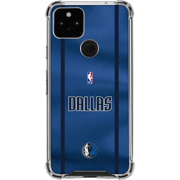 NBA Dallas Mavericks Jersey Google Pixel 4a 5G Clear Case